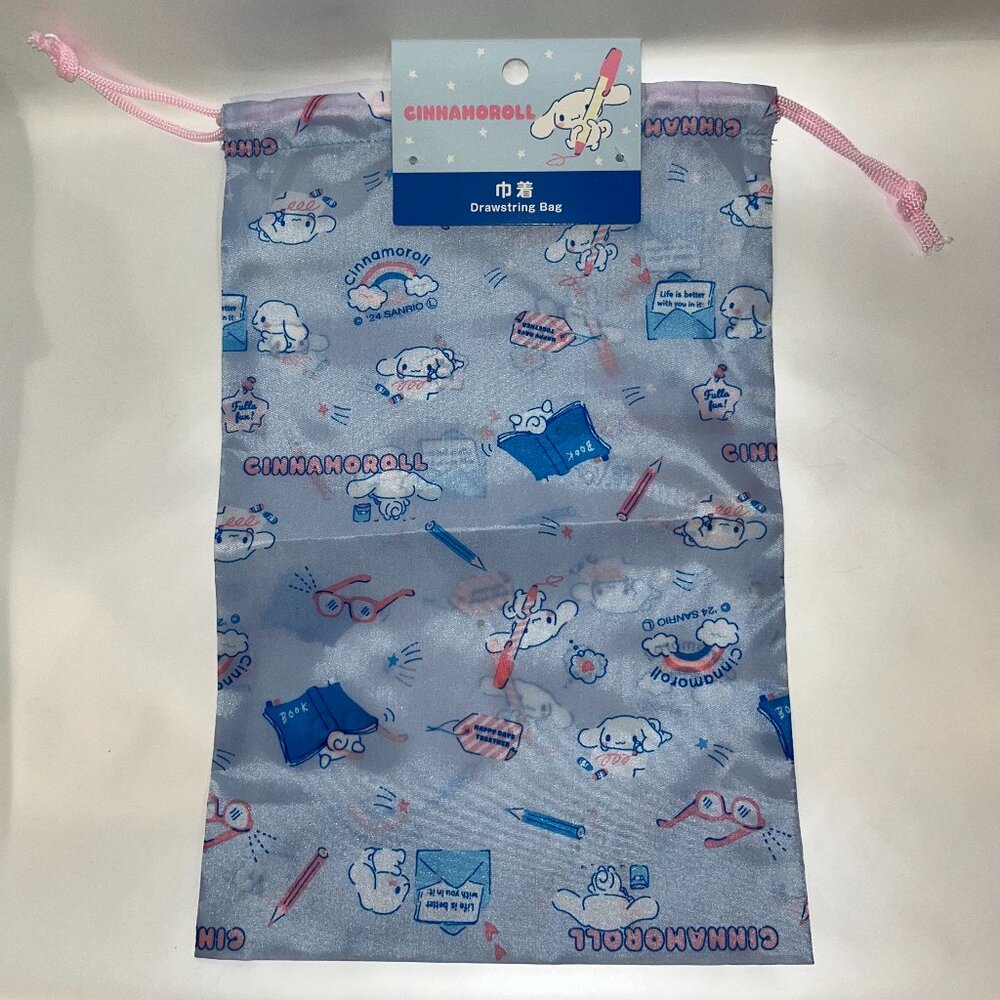 Cinnamoroll Drawstring bag New with tags cute good for organizing